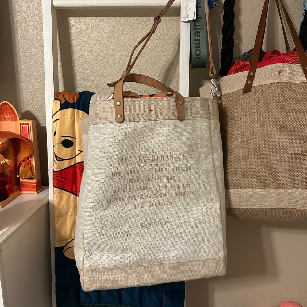 Apolis market bag with long strap - Picture 4 of 7